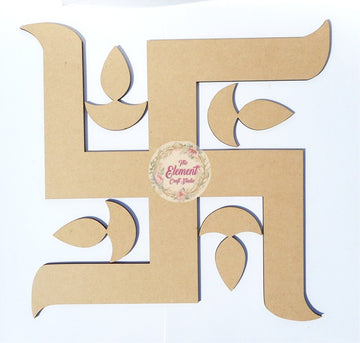 Swastik Rangoli Base